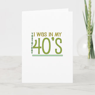 Cute, "50th Birthday" design Card