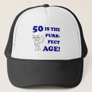 Cute 50th Birthday Present Trucker Hat
