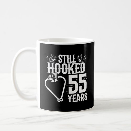 Cute 55th Anniversary Couples Married 55 Years Coffee Mug