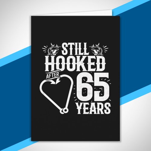 Cute 65th Anniversary Couples Married 65 Years Card