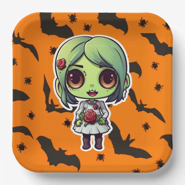 Cute 7-11 Series Paper Plates (Front)