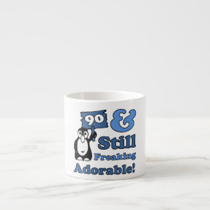 Cute 90th Birthday For Women Espresso Cup