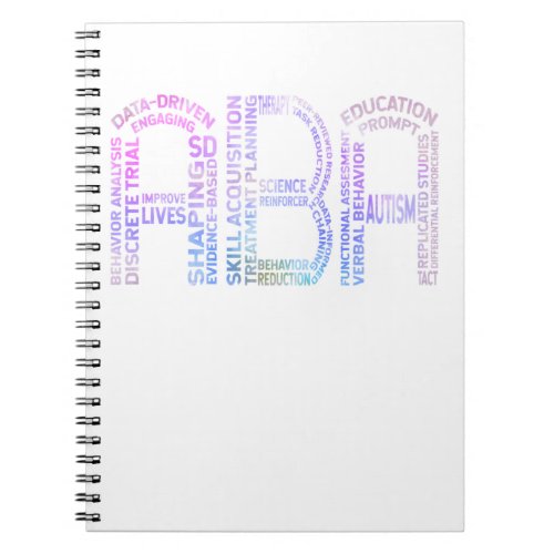 Cute ABA Acronym Notebook