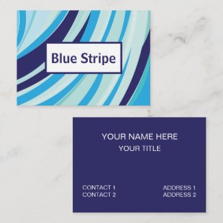 Cute Abstract Blue Diagonal Stripe 
