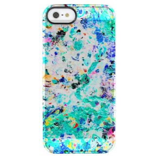 Cute abstract colored painting design