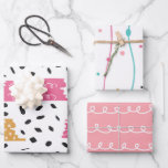 Cute Abstract Doodle Stripes Strokes Wrapping Paper Sheets<br><div class="desc">Introducing our charming "Cute Abstract Doodle" pattern! Bursting with creativity and whimsy, this delightful design is a feast for the eyes. Playful doodles dance across the paper, showcasing a delightful array of shapes and patterns that will add a touch of joy to any gift. From squiggles and swirls to charming...</div>