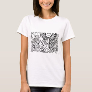 Cute abstract drawing- T-Shirt
