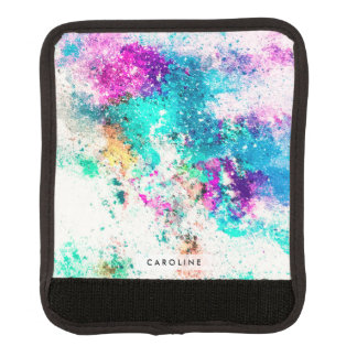 Cute Abstract Painting Luggage Handle Wrap