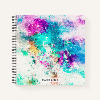 Cute Abstract Painting Notebook