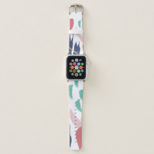 Cute Abstract Pastel Apple Watch Band