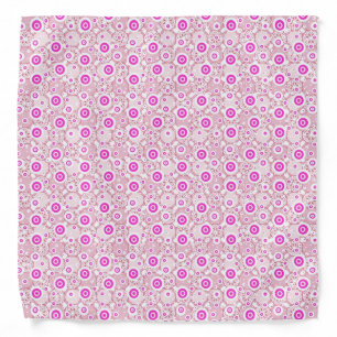 Cute abstract pinky dots patterns bandana