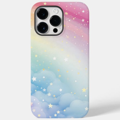 Cute Abstract Rainbow Star Colors  Case_Mate iPhone 14 Pro Max Case