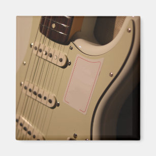 Cute Acoustic Guitar Magnet