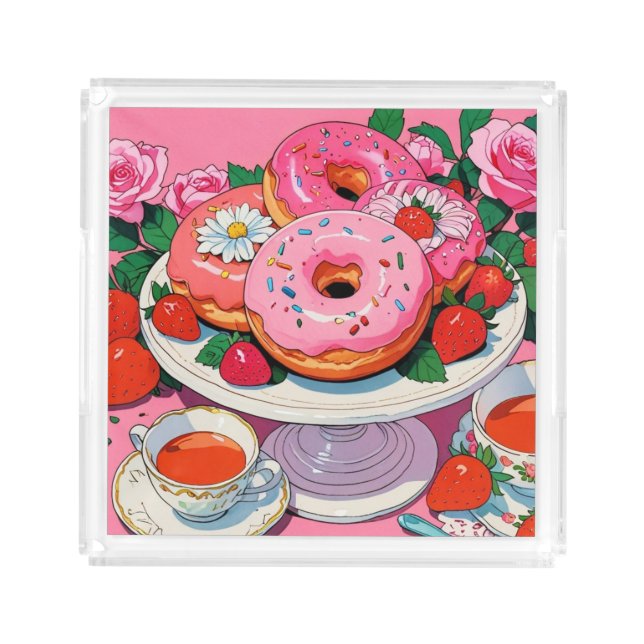 Cute Acrylic Tray (Front)
