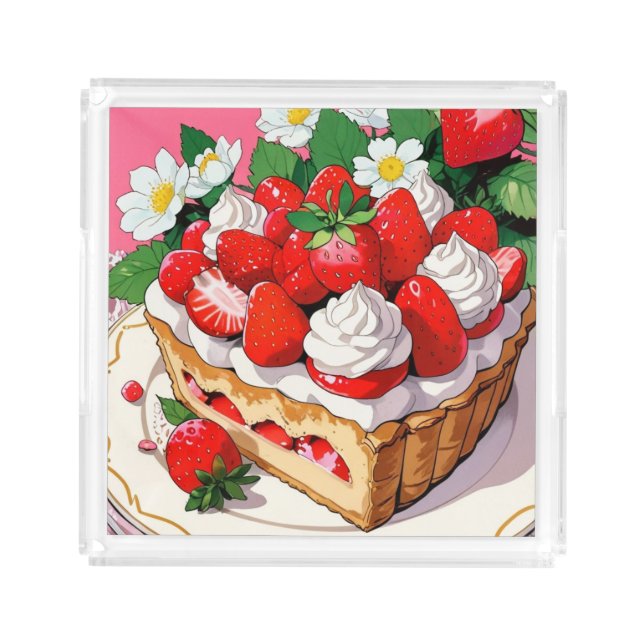 Cute Acrylic Tray (Front)