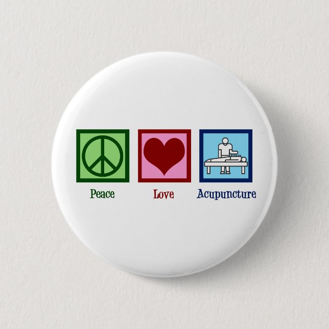 Cute Acupuncture Button (Front)