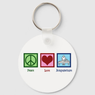 Cute Acupuncture Keychain