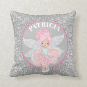 Cute add name girls fairie add name pillow