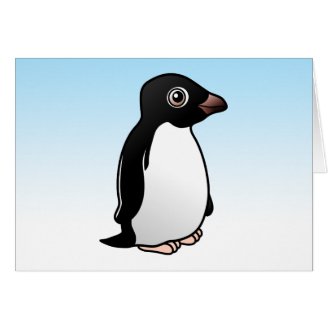 Adelie Penguin Greeting Card