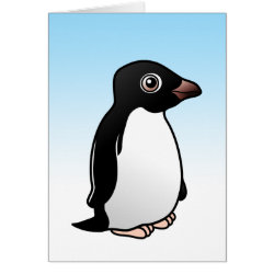 Adelie Penguin Greeting Card