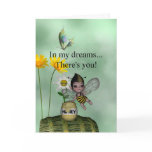 Cute Adorable Baby Bumble Bee Honey Card