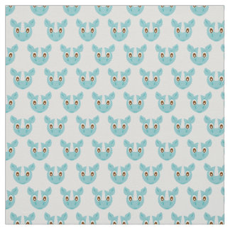 Cute & Adorable Blue Rhino Fabric