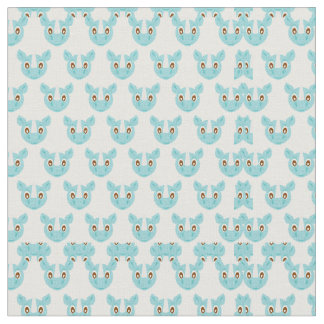 Cute & Adorable Blue Rhino Fabric