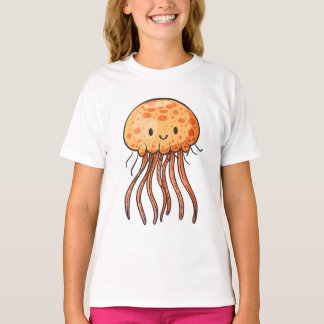 Cute Adorable Cartoon Jellyfish T-Shirt