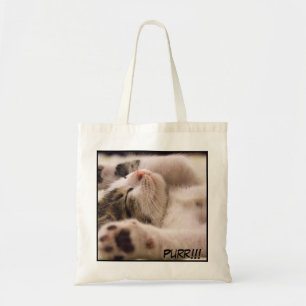 Cute Adorable Close-up Cat Picture Tote Bag