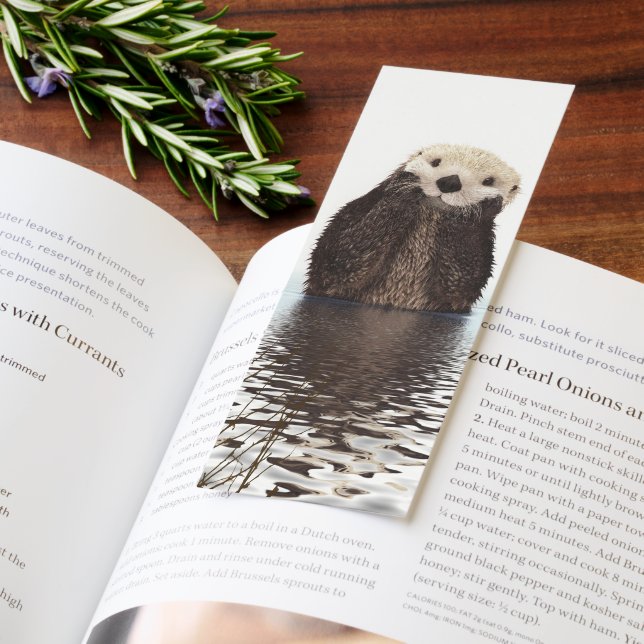 Cute Adorable Fluffy Otter Animal Bookmarks (Book)