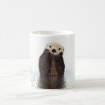 Cute Adorable Fluffy Otter Animal Coffee Mug
