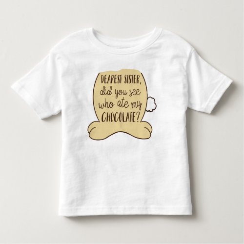 Cute Adorable Funny Easter Bunny Quote Sister Toddler T_shirt