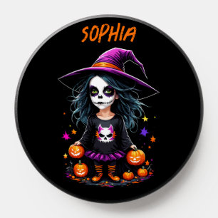 Cute Adorable Kawaii Halloween Witch PopSocket