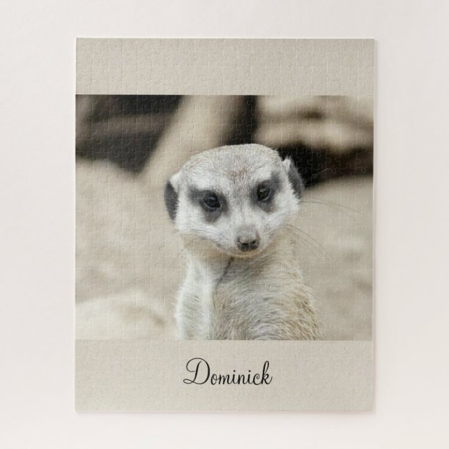 Cute Adorable Meerkat Puzzles  (Vertical)