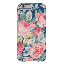 Cute Adorable Modern Blooming Flowers Barely There iPhone 6 Case