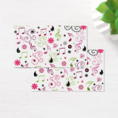 Cute adorable music notes flowers (Desk)