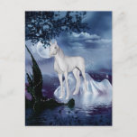 Cute Adorable Mystical Unicorn Postcard