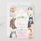 Cute Adorable Pawty Cats Balloons Birthday Party I