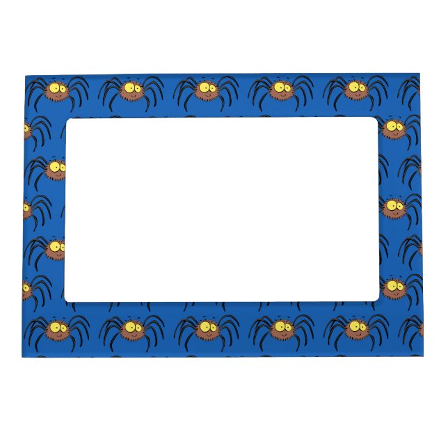 Cute, adorable spider cartoon magnetic frame (Front)