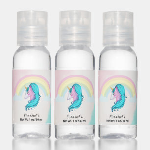 Cute Adorable Unicorn Rainbow Hand Sanitizer