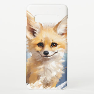 Cute Adorable Wild Fennex Fox Kit Samsung Galaxy S10+ Case