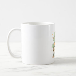 Cute Adventure Turtle Traveler Kawaii Design Coffee Mug