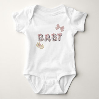 Cute Aesthetic Bow Baby Bodysuit | Sweet Girl One-