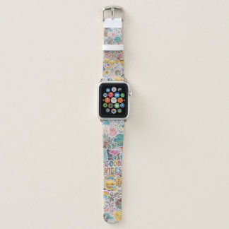 Cute Aesthetic Collage Apple Watch Strap