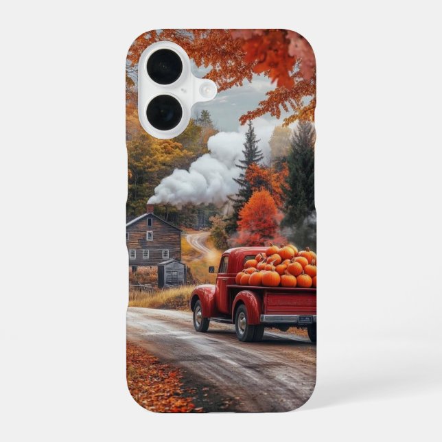 Cute Aesthetic Fall Wallpaper Ideas iPhone Designs Case (Back)