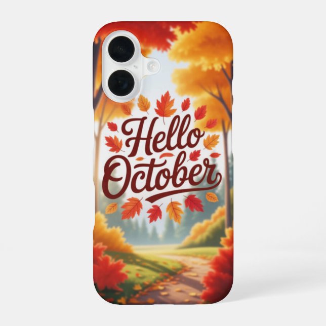 Cute Aesthetic Fall Wallpaper Ideas iPhone Designs Case (Back)