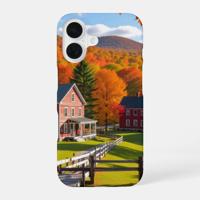 Cute Aesthetic Fall Wallpaper Ideas iPhone Designs Case (Back)