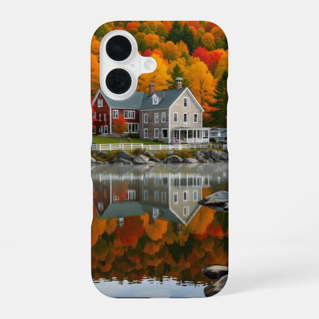 Cute Aesthetic Fall Wallpaper Ideas iPhone Designs Case (Back)