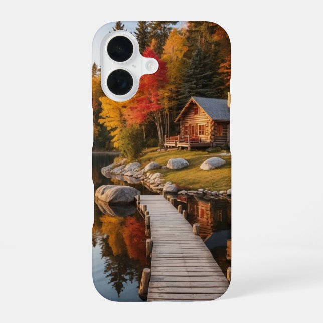Cute Aesthetic Fall Wallpaper Ideas iPhone Designs Case (Back)