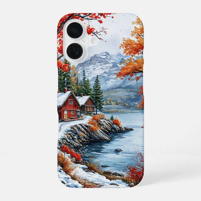 Cute Aesthetic Fall Wallpaper Ideas iPhone Designs Case (Back)